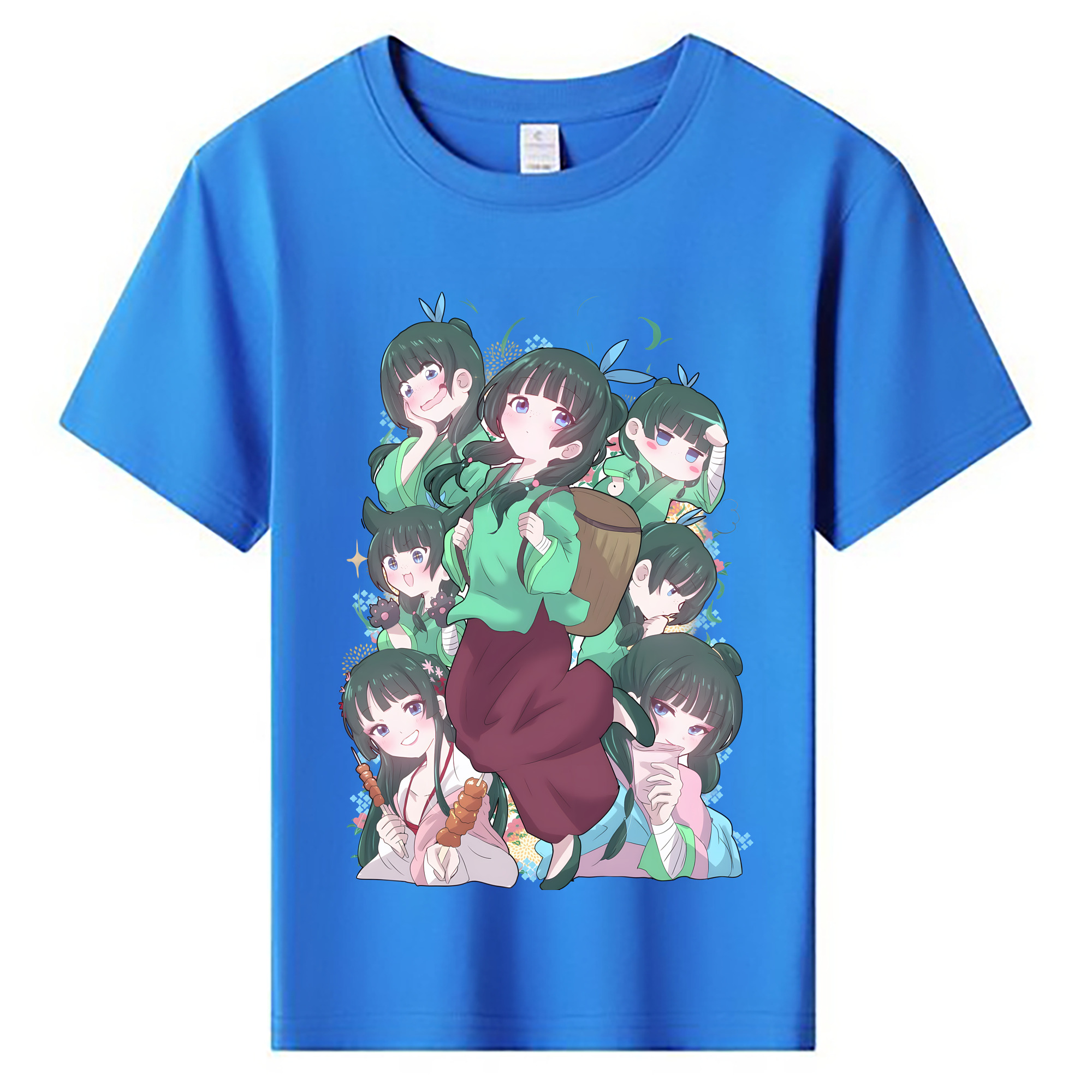 （画像用） 薬屋のひとりごと The Apothecary Diaries 綿100％キッズTシャツ（フロントプリント）